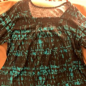 NWOT 3/4 Sleeve Top by Women Within